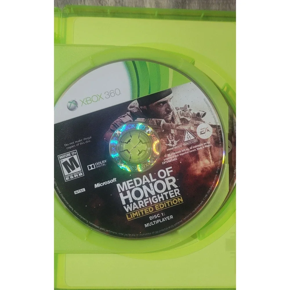 Medal of Honor Warfighter Limited‎ Edition - Xbox 360 - Complete CIB Tested